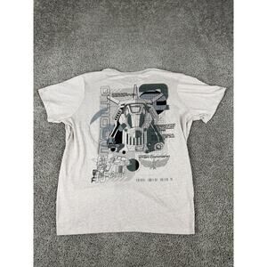 Disney Star Command Buzz Lightyear Shirt Mens XL Gray Property Of Graphic Tee